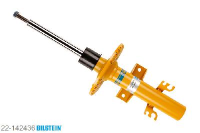22-142436, Bilstein B8  Sprint - 20mm ingekorte sport Schokdemper vooras, VW TRANSPORTER V Bus (7HB, 7HJ, 7EB, 7EJ), "1.9 TDI,  2.0,  2.0 BiTDI,  2.0 BiTDI 4motion,2.0 TDI,  2.0 TDI 4motion,  2.0 TSI,2.0 TSI 4motion,  2.5 TDI,  2.5 TDI 4motion,3.2 4motion,  3.2 V6", 02/2004-, with sports suspension, equipment: 1BV, not for: 1BH Geschikt voor gebruik met verlagingsveren tot -60mm