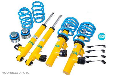 49-135985, Bilstein B16  Damptronic, Porsche 911 (997), 3.6 Turbo,  3.8 Turbo,  3.8 Turbo S, 03/2006-, with electronic suspension control, with PASM, Conditions see certificates / Front axle lowering (expertise): 15-35 mm / Rear axle lowering (expertise): 15-35 mm