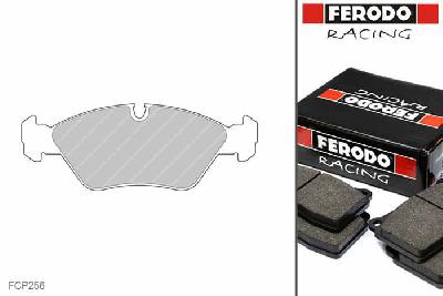 FCP256H, Ferodo DS2500 remblokken Vooras, BMW, 5 (E28), 525i (E28), 110kW/150pk, Bouwj. jun-81 - dec-87, ATE remklauw vooras