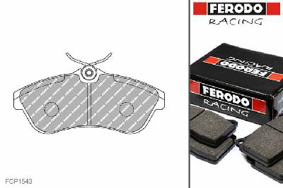 FCP1543H, Ferodo DS2500 remblokken Vooras, Citroen, C2, 1.6 i 16V (Rallycross), /, Bouwj. sep-03 -, LUCAS/TRW remklauw vooras