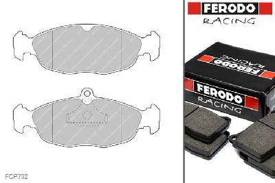 FCP732H, Ferodo DS2500 remblokken Vooras, Opel, Corsa (B), 1.6, 78, 80kW/, Bouwj. mrt-93 - aug-00, ATE remklauw vooras