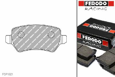 FCP1521H, Ferodo DS2500 remblokken Achteras, Opel ASTRA G Hatchback (F48_, F08_), 1.6 16V 74kW/101pk, Bouwj. feb-98 - jan-05, LUCAS/TRW remklauw achteras