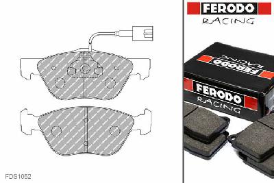 FDS1052, Ferodo DS-Performance remblokken vooras, Alfa Romeo 145, 2.0 Twin Spark 16V, 110kW/150pk, Bouwj. jan-96 - feb-99, ATE remklauw vooras
