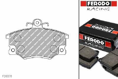 FDS370, Ferodo DS-Performance remblokken vooras, Alfa Romeo 155, 1.8 i Twin Spark, 95kW/129pk, Bouwj. feb-92 - apr-96, LUCAS/TRW remklauw vooras