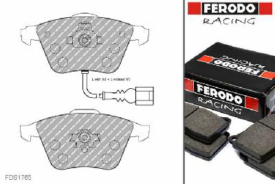 FDS1765, Ferodo DS-Performance remblokken vooras, Audi A3 II (8P1), 3.2 V6 quattro, 250kW/340pk, Bouwj. jul-03 -, ATE remklauw vooras