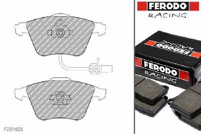 FDS1629, Ferodo DS-Performance remblokken vooras, Audi A4 (8EC, B7), 2.0 TDI, 100kW/136pk, Bouwj. nov-04 - jun-08, ATE remklauw vooras, PR 1LA, 1LC