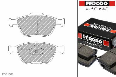 FDS1568, Ferodo DS-Performance remblokken vooras, Ford Fiesta (5), 2.0 ST150, /, Bouwj. jan-05 -, ATE remklauw vooras