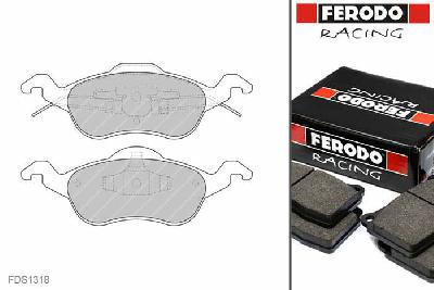 FDS1318, Ferodo DS-Performance remblokken vooras, Ford Focus I (DAW, DBW), 1.8 16V, 85kW/116pk, Bouwj. aug-98 - nov-04, ATE remklauw vooras
