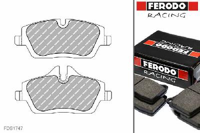 FDS1747, Ferodo DS-Performance remblokken vooras, Mini Mini MK2, 1.4 One (R56) - Front disc 280mm, 55kW/75pk, Bouwj. mrt-09 - mrt-10, LUCAS/TRW remklauw vooras