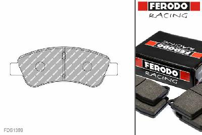 FDS1399, Ferodo DS-Performance remblokken vooras, Peugeot 207 Saloon, 1.4 Bioflex, 60kW/82pk, Bouwj. nov-08 -, Bosch remklauw vooras