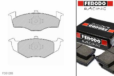 FDS1288, Ferodo DS-Performance remblokken vooras, Seat Ibiza (III), 1.4 i    16V, 74kW/101pk, Bouwj. aug-99 - feb-02, ATE remklauw vooras