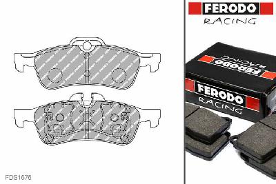 FDS1676, Ferodo DS-Performance remblokken achteras, Mini Mini MK1, 1.6 Cooper S JCW GP (R53), 160kW/218pk, Bouwj. jan-06 - jul-07, ATE remklauw achteras