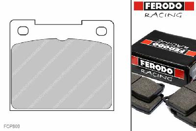 FCP809R, Ferodo DS3000 remblokken Achteras, Citroen DS3 R3 race, 1.6 THP PSA, 156kW/212pk, Bouwj. jan-13 -, LUCAS/TRW remklauw achteras, 2 piston caliper:300x8mm discs