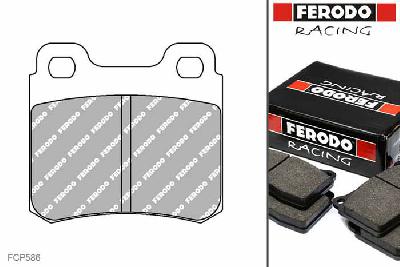 FCP586R, Ferodo DS3000 remblokken Achteras, Opel Calibra, 2.0, 85kW/116pk, Bouwj. sep-89 - dec-96, ATE remklauw achteras