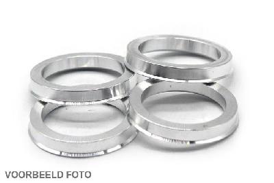 Centreerring Aluminium, 66.5mm-> 57.1mm, Motec, Buitendiameter 66,5mm, Binnendiameter 57.1mm, Audi/Seat/Skoda/VW/Smart, Prijs per stuk