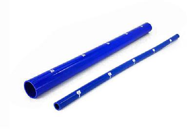 1 Meter lengte, Binnendiameter 68mm, Universeel, Bonrath Siliconen slang Blauw