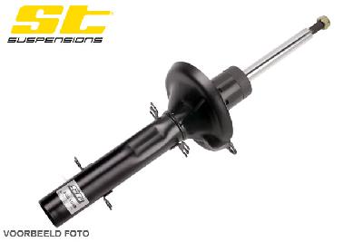 61W10042, Audi A3 (8P) Frontantrieb / 2WD, Hatchback 05/2003-07/2012, Only for cars with a clamp diameter of 55 mm on the front axle, ST-Suspension Sport schokdemper vooras, Standaard lengte , velaging maximaal 40mm