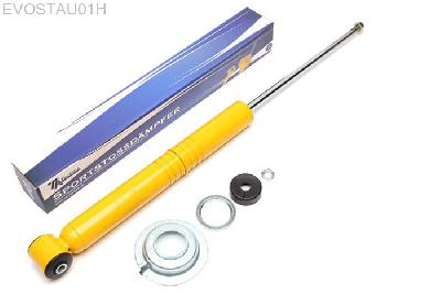 EVOSTAU01H, Sport schokdemper Achteras, Audi Coupe (85), Sport shock absorberAudi 80/90 incl. Coupe (type 81,85,89)excl. Quattro modelsshocks with a adjustable spring seatrear, In hoogte verstelbare veerschotel, Verlaging tot -40mm mogelijk, Prijs is per stuk ! , aantal ingeven bij bestellen