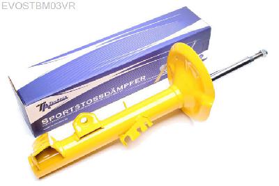 EVOSTBM03VR, Sport schokdemper Vooras, BMW Z3 (E36), Sport shock absorber BMW 3er series, E36 incl. Compact, from year 06.92-BMW Z-3 from year 10.95excl. M3 and iX-models(topscrew M14/D14/40mm)front-right, Verlaging tot -40mm mogelijk, Prijs is per stuk ! , aantal ingeven bij bestellen