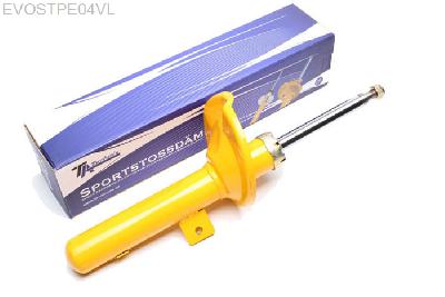 EVOSTPE04VL, Sport schokdemper Vooras-Links, Citroen Berlingo (MF), Sport shock absorber Citroen Berlingo, Peugeot 206, 206 and  (T3E), Partner Combispace, Kastenfront-left, Verlaging tot -40mm mogelijk, Prijs is per stuk ! , aantal ingeven bij bestellen