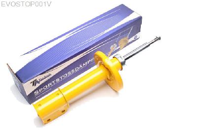 EVOSTOP001V, Sport schokdemper Vooras, Opel Corsa A, Sport shock absorber Opel Corsa A and B incl. Kasten, Combo, TigraVauxhall Corsa MK I, Corsa Van, Nova, Tigra MK Ifront, Verlaging tot -40mm mogelijk, Prijs is per stuk ! , aantal ingeven bij bestellen
