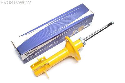 EVOSTVW01V, Sport schokdemper Vooras, VW Scirocco II, Sport shock absorber VW Golf I, Golf I Cabrio, Caddy I, Jetta I, Scirocco I and IIcomplete strutfront, komplettes Federbein, Verlaging tot -40mm mogelijk, Prijs is per stuk ! , aantal ingeven bij bestellen