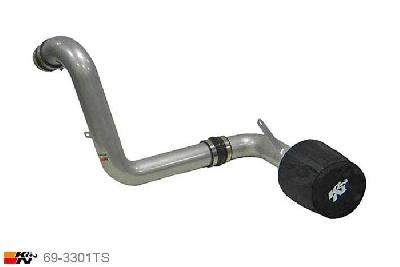 69-3301TS, K&N Typhoon Kit, Fiat Stilo, 1.6 100/103/113PK, 2001-2006, zilveren buis