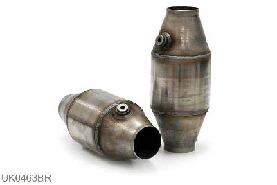 UK0463BR, SBF/FIA approved, 100 cell metallic  outer diameter127mm, 63,5mm (2,5 inch), RVS, Universeel, Simons, 63,5mm (2,5 inch) binnendiameter, klem verbinding (wordt geleverd zonder klem)