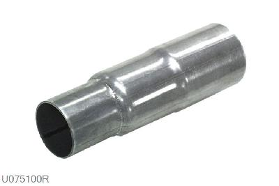 U075100R, verloopbus drietraps 51-48-41mm, 50,8mm (2 inch), RVS, Simons, 50,8mm (2 inch) binnendiameter, klem verbinding (wordt geleverd zonder klem)