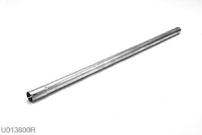 U013800R, buis, Lengte 1000mm, 38,1mm (1,5 inch), RVS, Simons, Buitendiameter 38,1mm (1,5 inch), aan een kant opgetrompt naar 38,1mm (1,5 inch) binnendiameter