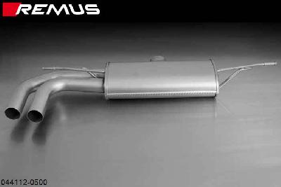 044112 0500, Audi A3 Quattro, type 8V, Year 2014- , A3 Sportback Quattro, type 8V, Year 2014- , 1.8l TFSI 132 kW (CJS), Remus Sport exhaust for left-system (without tail pipes)