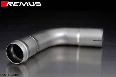 955112 0000, Audi A3 Sedan, type 8V, Year 2012- , 1.4l TFSI 90/92/103/110 kW,  1.8l TFSI 125/132 kW, 2.0l TFSI 162 kW, 1.6l TDI 77 kW, 2.0l TDI 81/105/110 KW, Remus Connection tube (multi-link axle) for mounting on 1.8l TFSI 125/132 kW