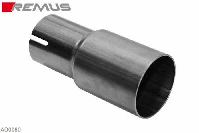 AD0080, Audi A3, type 8P, Year 2003- , 2.0l FSI 110 kW, 2.0l TFSI 147 kW, 1.9l TDI 77 kW, 2.0l TDI 100 / 103 / 125 kW, Remus Distance tube U5 for mounting on 2.0l FSI 110 kW and 2.0l TDI 100/103/125 kW models