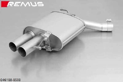 046108 0500, Audi A4 B8 Quattro Sedan and Avant, type 8K, Year 2010- , 2.0l TFSI 155 kW (CDNC), Remus Sport exhaust for left-system (without tail pipes)