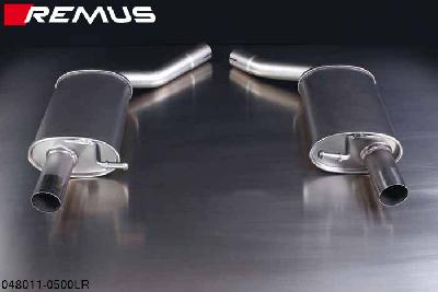 048011 0500LR, Audi A7 Sportback Quattro, type 4G, Year 2011- , 3.0l TDI 180 kW (CDUC), 3.0l TFSI 228 kW (not homologated for 3.0l TFSI), Remus Sport exhaust left and sport exhaust right (without tail pipes)