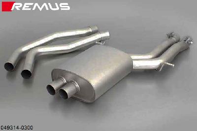 049314 0300, Audi S/RS S5 Quattro Coupe, type 8T, Year 2007- , 4.2l FSI V8 260 kW (CAU), Remus RACING front silencer, without homologation