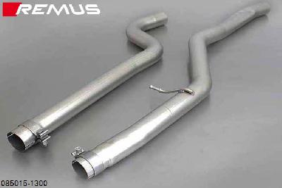 085015 1300, BMW 2 Series F22 Coupe / F23 Cabrio, Year 2015- , 220i 2.0l 135 kW, Remus RACING cat-back section, replaces front silencer, without homologation