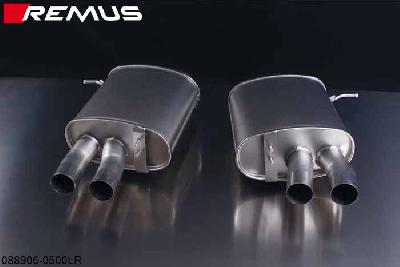 088906 0500LR, BMW 3 Series E92 Coupe / E93 Cabrio / E90 Sedan, 335i / 335ix 3.0l 225 kW, Year 2006-, Remus RACING sport exhaust left and RACING sport exhaust right (without tail pipes)