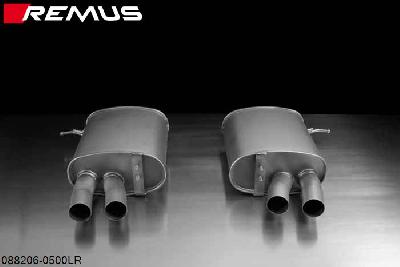 088206 0500LR, BMW 3 Series E92 Coupe / E93 Cabrio / E90 Sedan, 335i / 335ix 3.0l 225 kW, Year 2006-, Remus Sport exhaust left and sport exhaust right (without tail pipes)