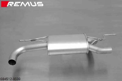 084512 0500, BMW 3 Series F30 Sedan / F31 Touring, Year 2012- , 316d 2.0l Diesel 85 kW (N47D20C), 318d/318xd 2.0l Diesel 105 kW (N47D20C), 320d/320xd 2.0l Diesel 135 kW (N47D20C), Remus Sport exhaust for L/R system (without tail pipes)