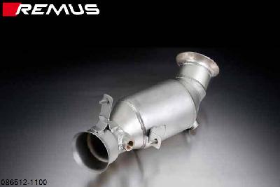086512 1100, BMW 3 Series F30 Sedan / F31 Touring, Year 2012- , 335i/335ix 3.0l 225 kW (N55B30), Remus RACING downpipe with sport catalytic convertor (200 CPSI), NOT for xDrive models, without homologation, only for models until 7/2014