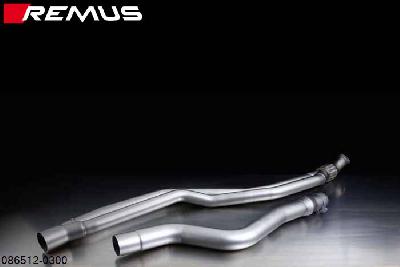 086512 0300, BMW 4 Series F32 Coupe/ F36 Gran Coupe, Year 2013- , 435i/435ix 3.0l 225 kW (N55B30), Remus Catback front section, NOT for xDrive models