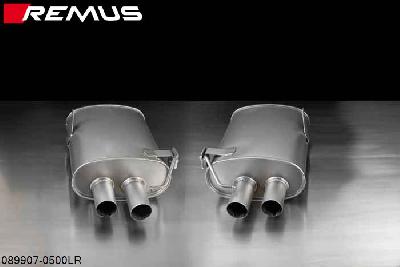 089907 0500LR, BMW M3 E90 Sedan / E92 Coupe / E93 Cabrio, 4.0l V8 309 kW (S65B40A), Year 2007-, Remus RACING sport exhaust left and RACING sport exhaust right (without tail pipes)