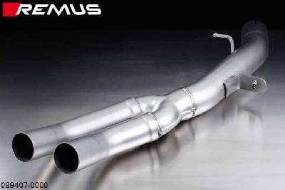 089407 0000, BMW X5 E70, Year 2007- , 3.0l si Year 200 kW (N52B30A), Year 2007- , 4.8l 261 kW, Year 2007-, Remus Connection tube for mounting on 3.0l si 200 kW model
