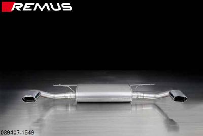 089407 1549, BMW X5 E70, Year 2007- , 3.0l si Year 200 kW (N52B30A), Year 2007- , 4.8l 261 kW, Year 2007-, Remus Sport exhaust L/R, with 2 tail pipes 135x75 mm angled