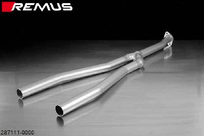 287111 0000, Hyundai Genesis Coupe, type BK20/BK38, Year 2011- , 2.0l 156 kW (G4KF), 3.8l V6 224 kW (G6DA), Remus Cat-Back connection tube for mounting on 2.0l 156 kW
