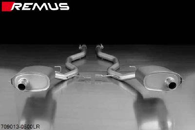 709013 0500LR, Land Rover Range Rover Sport V8 Supercharged, type LW, Year 2013- , 5.0l V8 375 kW, Remus Sport exhaust left and sport exhaust right (without tail pipes)