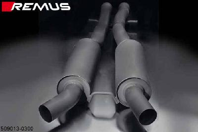509013 0300, Mercedes S-Class W222, Year 2013- , S500 4.7l 335 kW (M278 929), Remus Front silencer