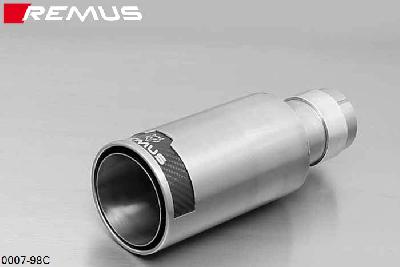 0007 98C, Opel Corsa D, with original sport rear skirt, Year 2006- , 1.3l CDTi 55 kW (Z13DTJ), 1.3l CDTi 66 kW (Z13DTH), 1.7l CDTi 92 kW (Z17DTR), Remus 1 tail pipe round 98 mm Street Race