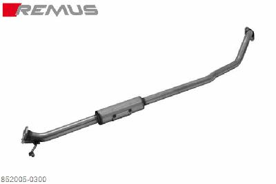 852005 0300, Suzuki Swift Hatchback 3 and 5 door, type MZ, Year 2005- , 1.3l 68 kW (M13A), 1.5l 74 kW (M15A), Remus Front silencer, only for 1.3l 68 kW